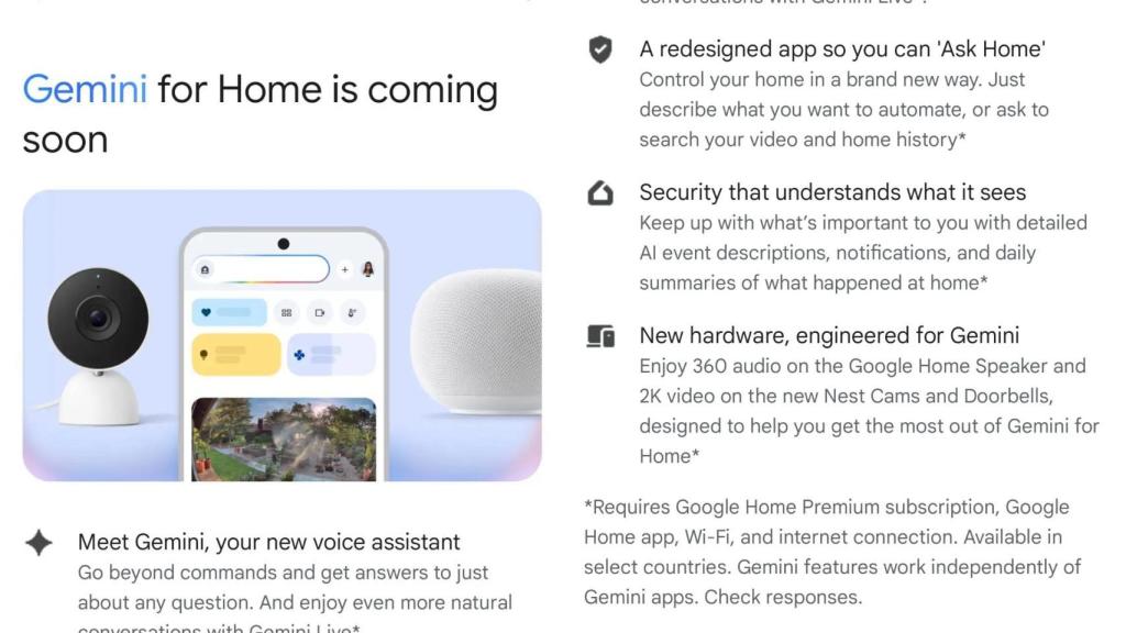 Google Home Premium