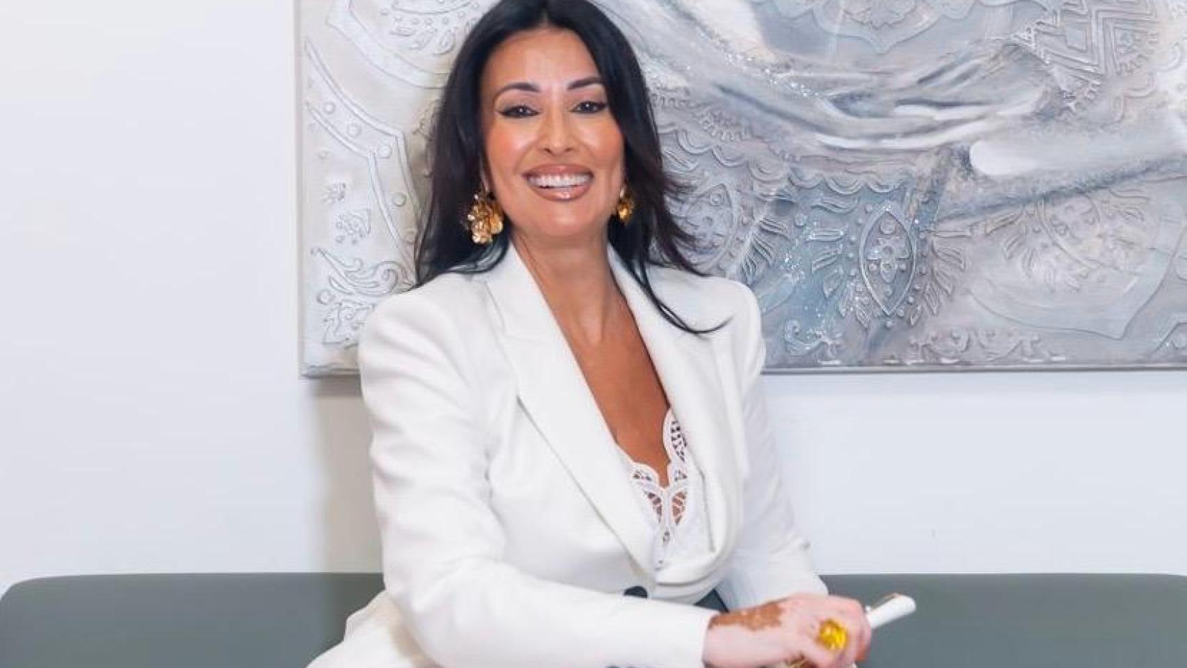 María Cristina Buendía, notaria.