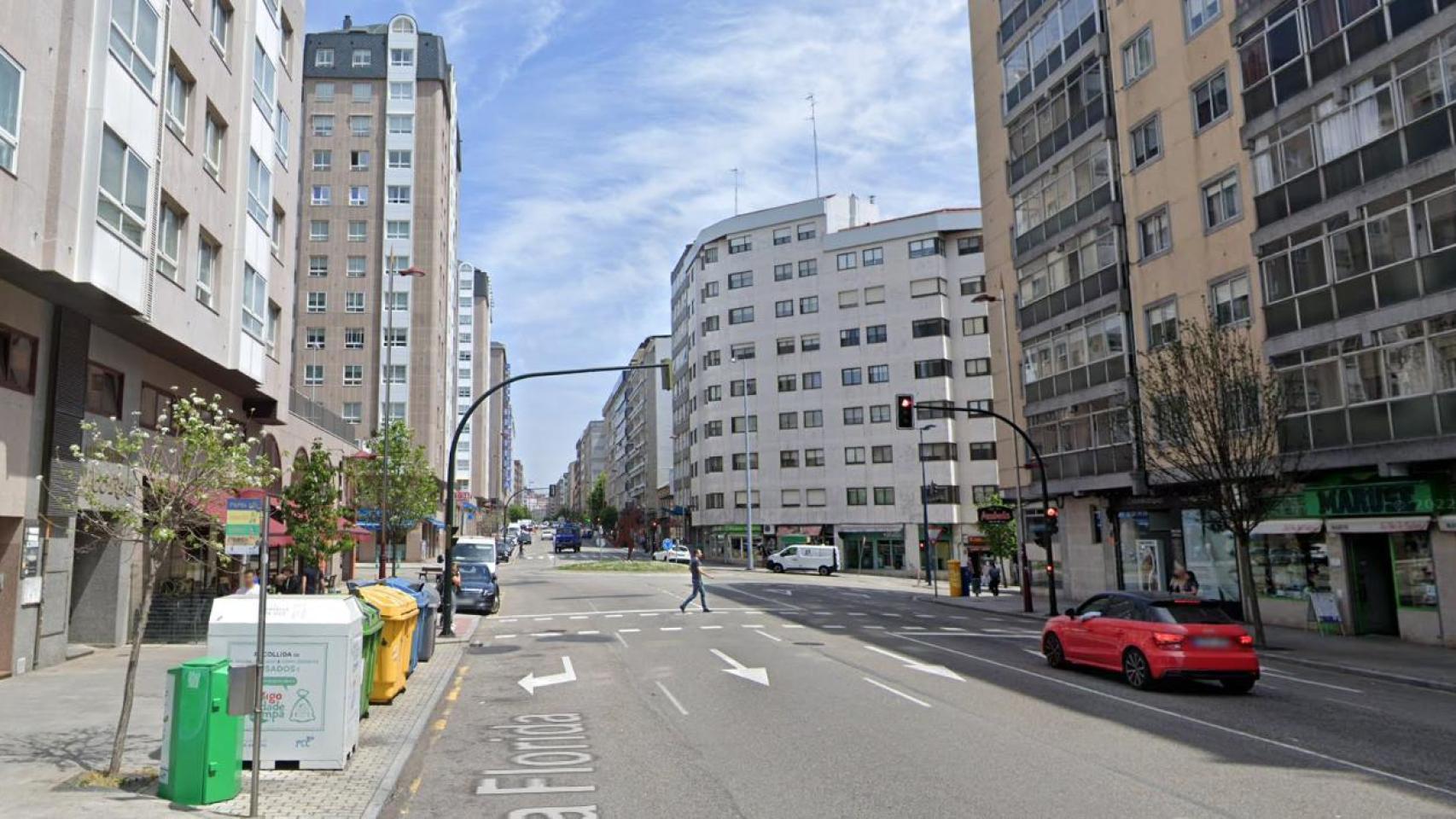 Avenida de A Florida, en Vigo