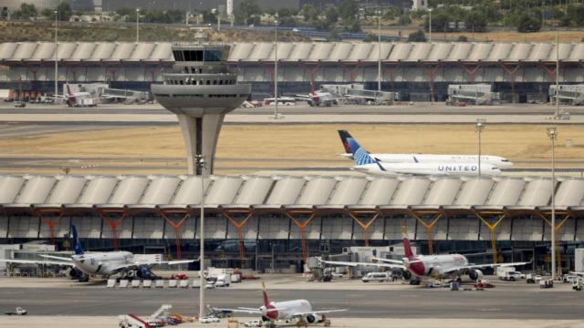 Vistas del Aeropuerto Adolfo Suárez Madrid-Barajas.