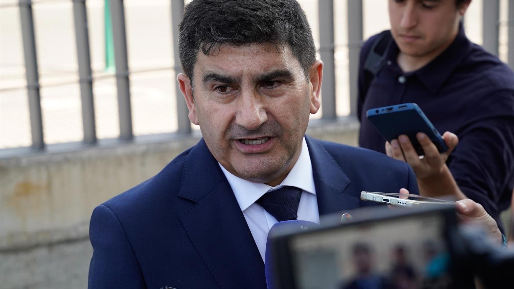 El Delegado del Gobierno en Galicia, Pedro Blanco.