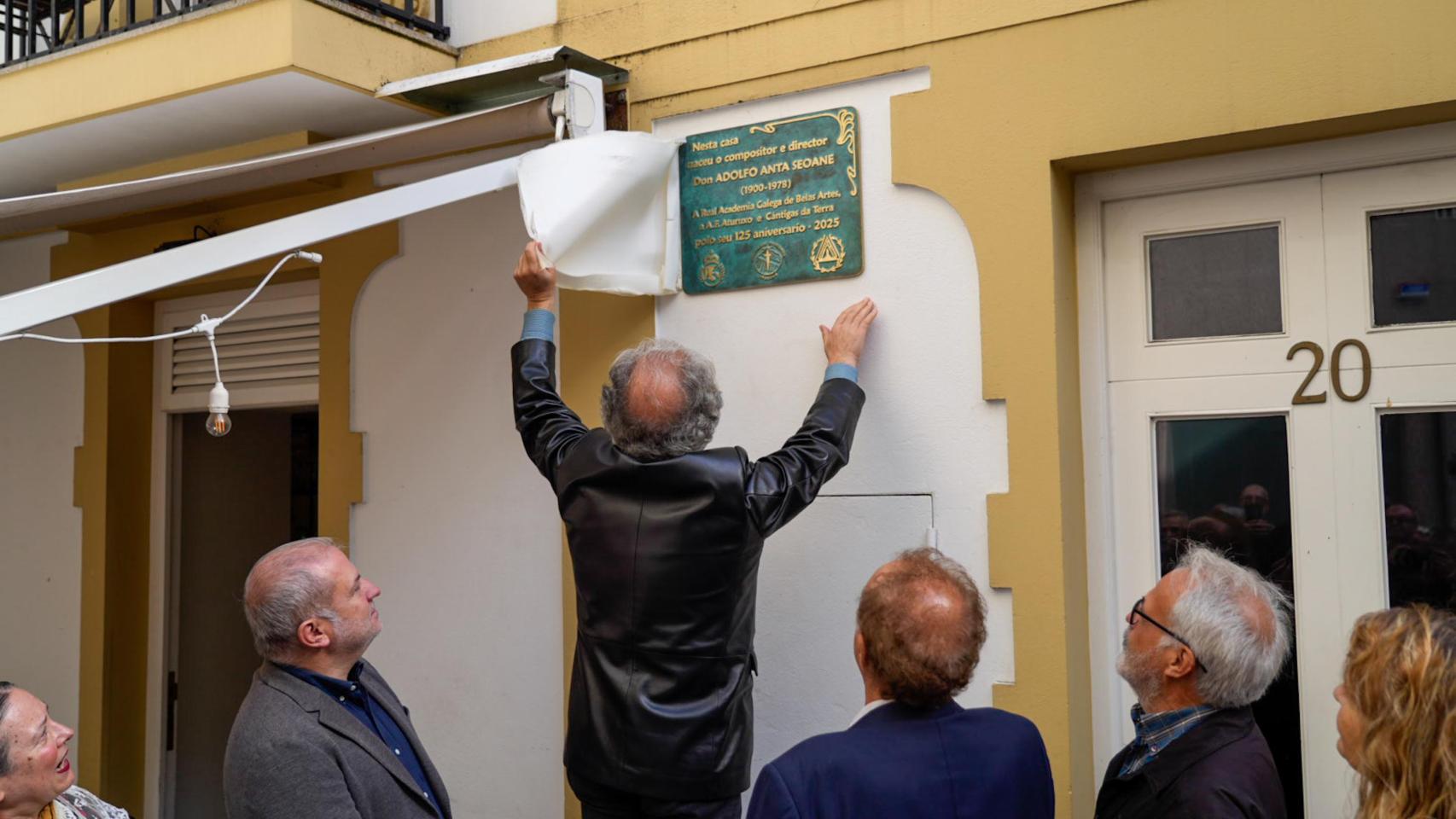 Imagen del acto de homenaje.