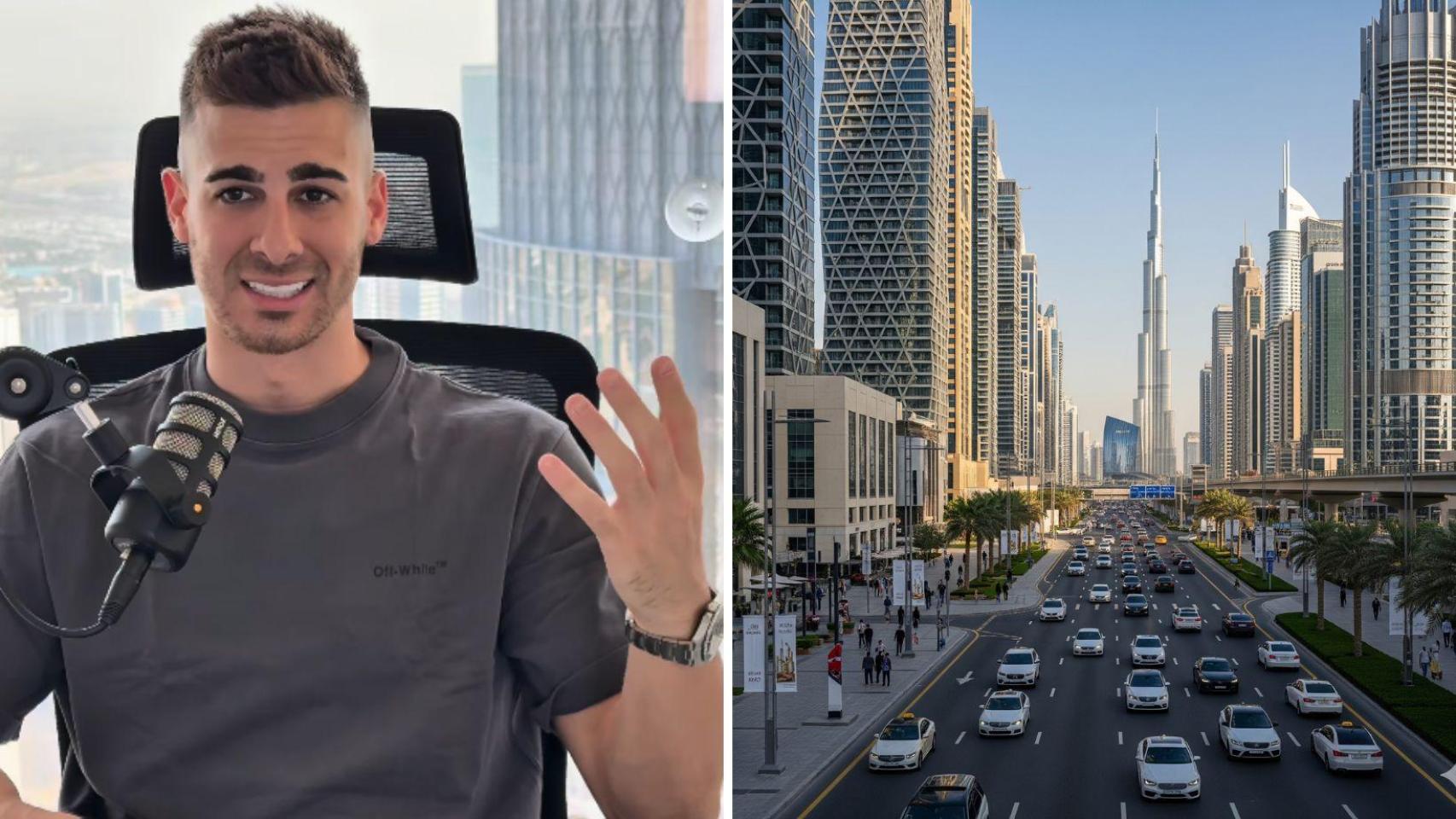 Alex Hurtas, empresario español en Dubai.