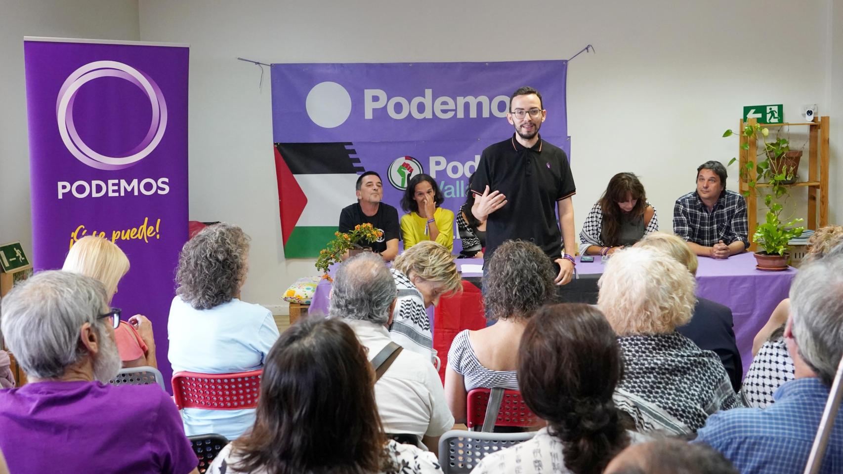Encuentro con la militancia de Podemos en Castilla y León