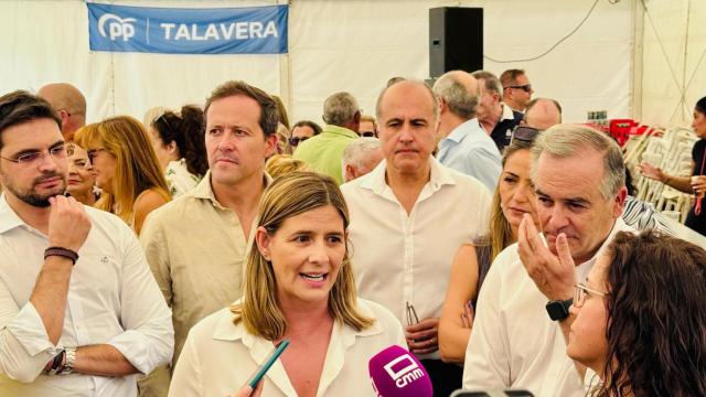Carolina Agudo ha participado en el día del afiliado en Talavera.