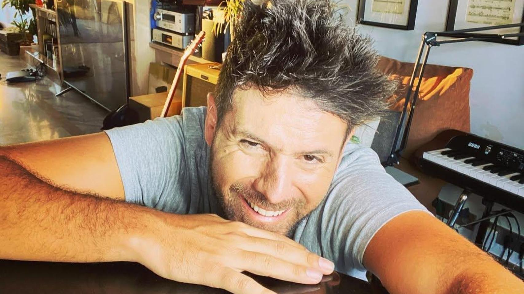 Pablo López en una imagen de sus redes sociales.