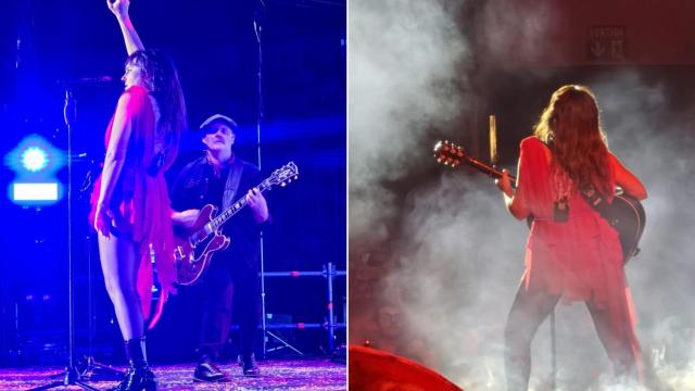 Imágenes de Eva Amaral en su último concierto de Tarragona