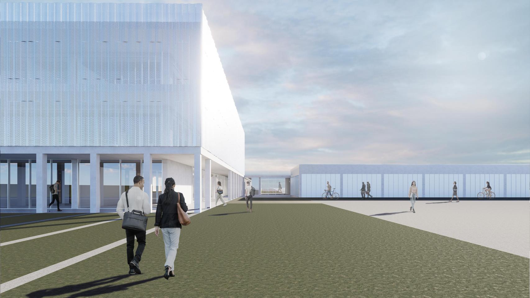 Recreación de las futuras instalaciones de Circe en el DAT Alierta