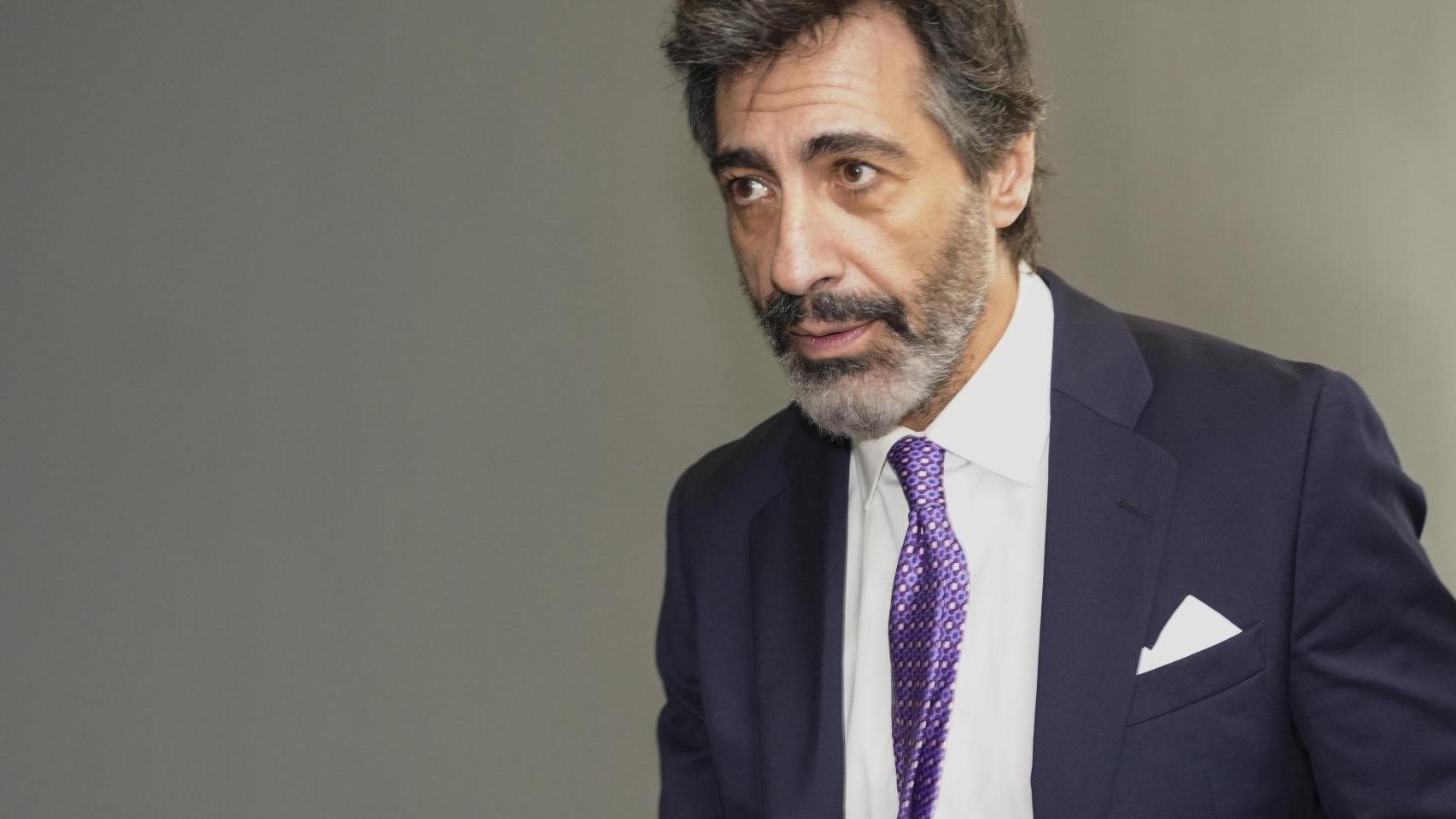 Juan del Val durante un acto.