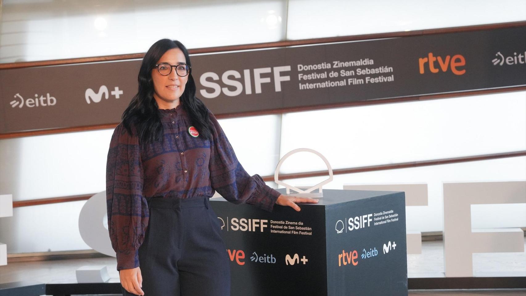 Alauda Ruiz de Azúa en el Festival de cine de San Sebastián. Foto: Unanue / Europa Press.