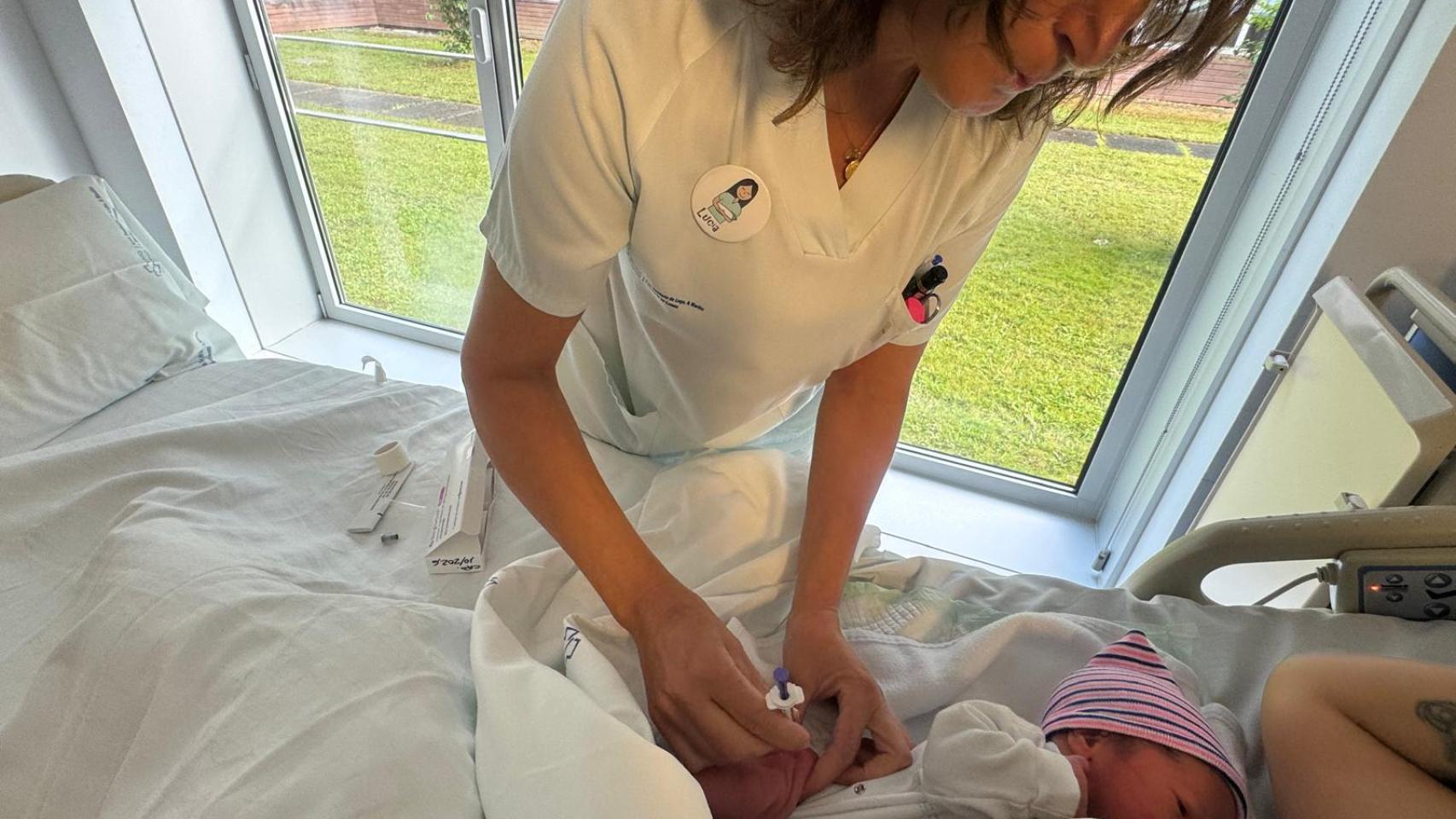 Imagen de una vacunación de la campaña.