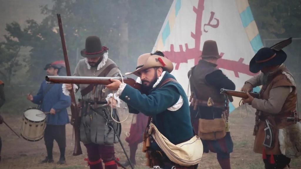 Recreación de una batalla de los Tercios en Albaladejo (Ciudad Real)