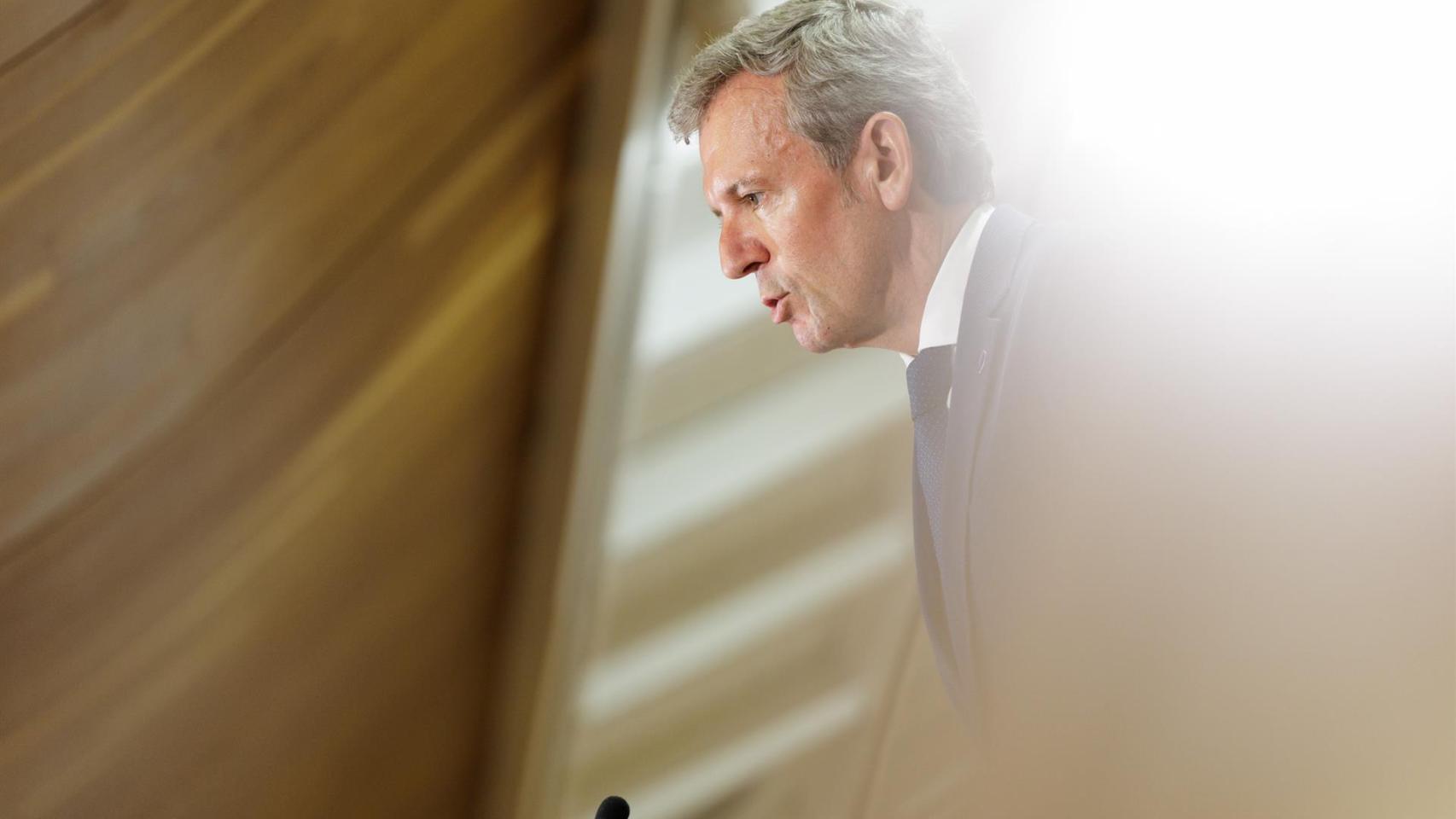 Rueda comparece tras el Consello de la Xunta.