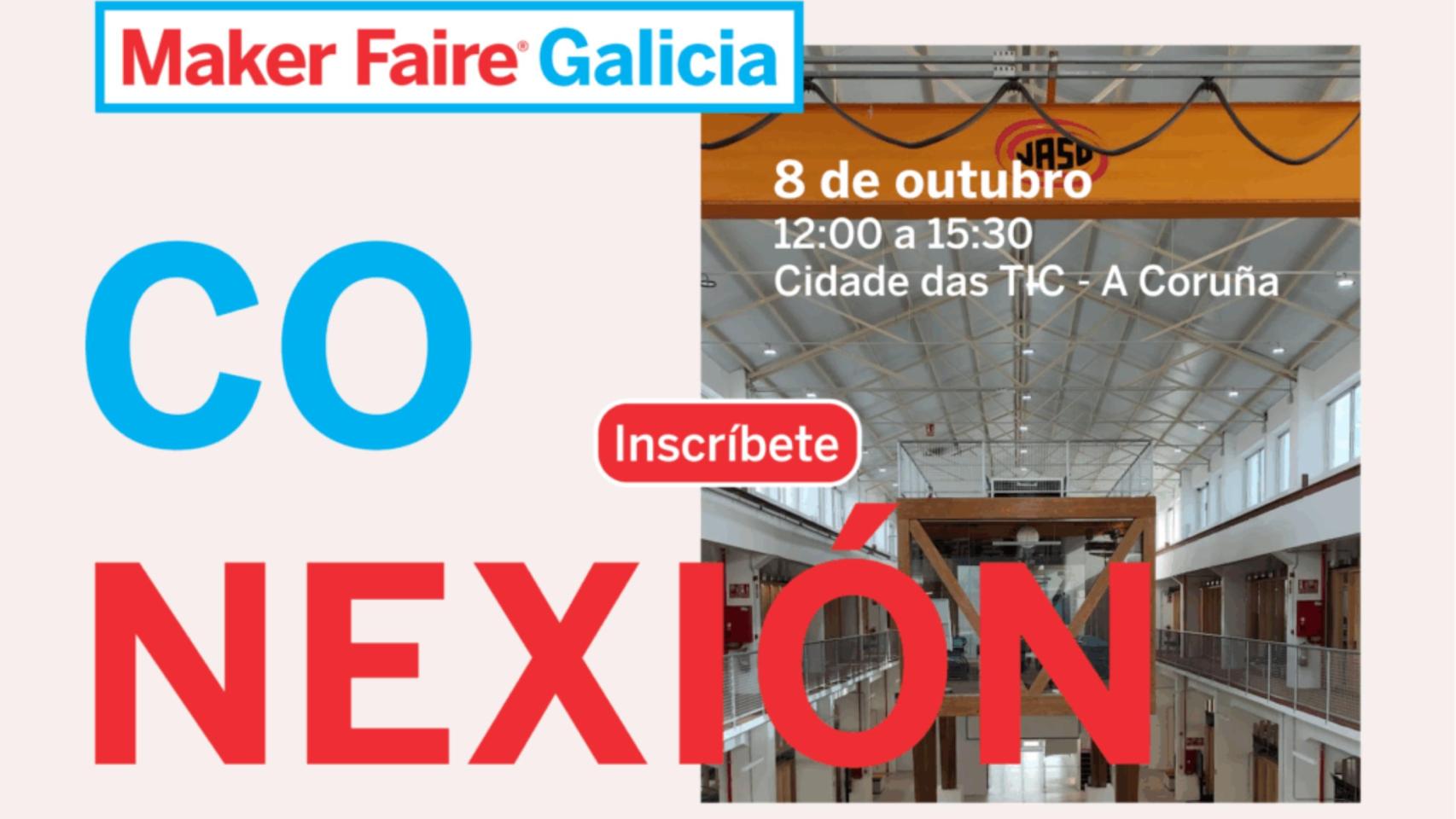 A Coruña acogerá el 8 de octubre la jornada “Conexión Maker Faire Galicia”