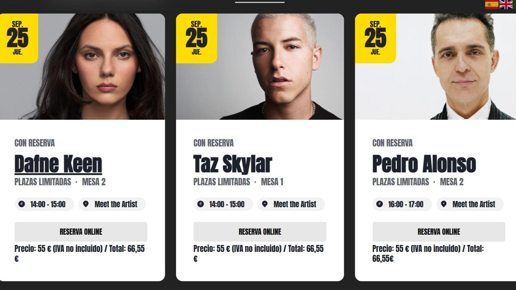 Las reservas pueden hacerse en la web oficial de la Comic Con.