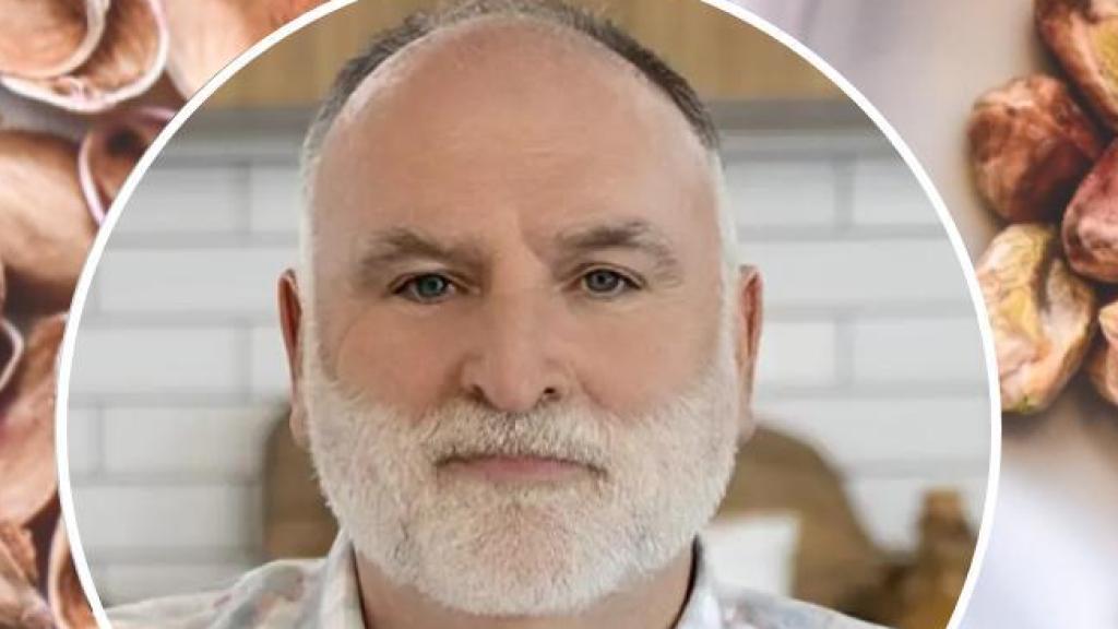 El chef José Andrés cocina con pistacho.