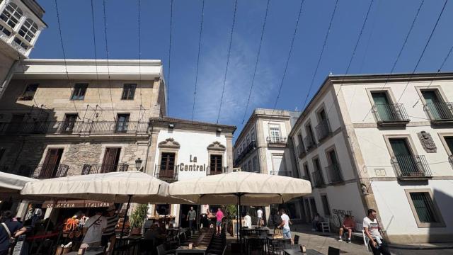 Así es la patente nacida en Vigo que reduce el ruido y el calor en terrazas y exteriores