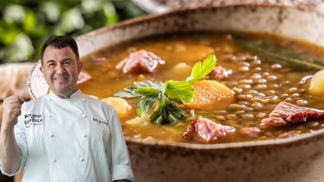 Martín Berasategui, chef Michelin, en un montaje de El Español