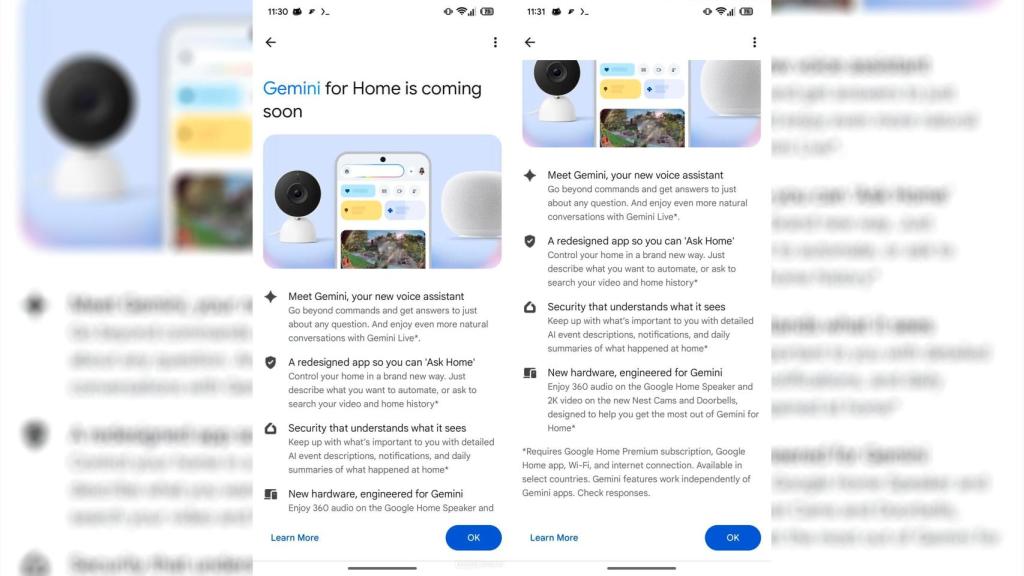 La pantalla de bienvenida de Home con todas sus novedades