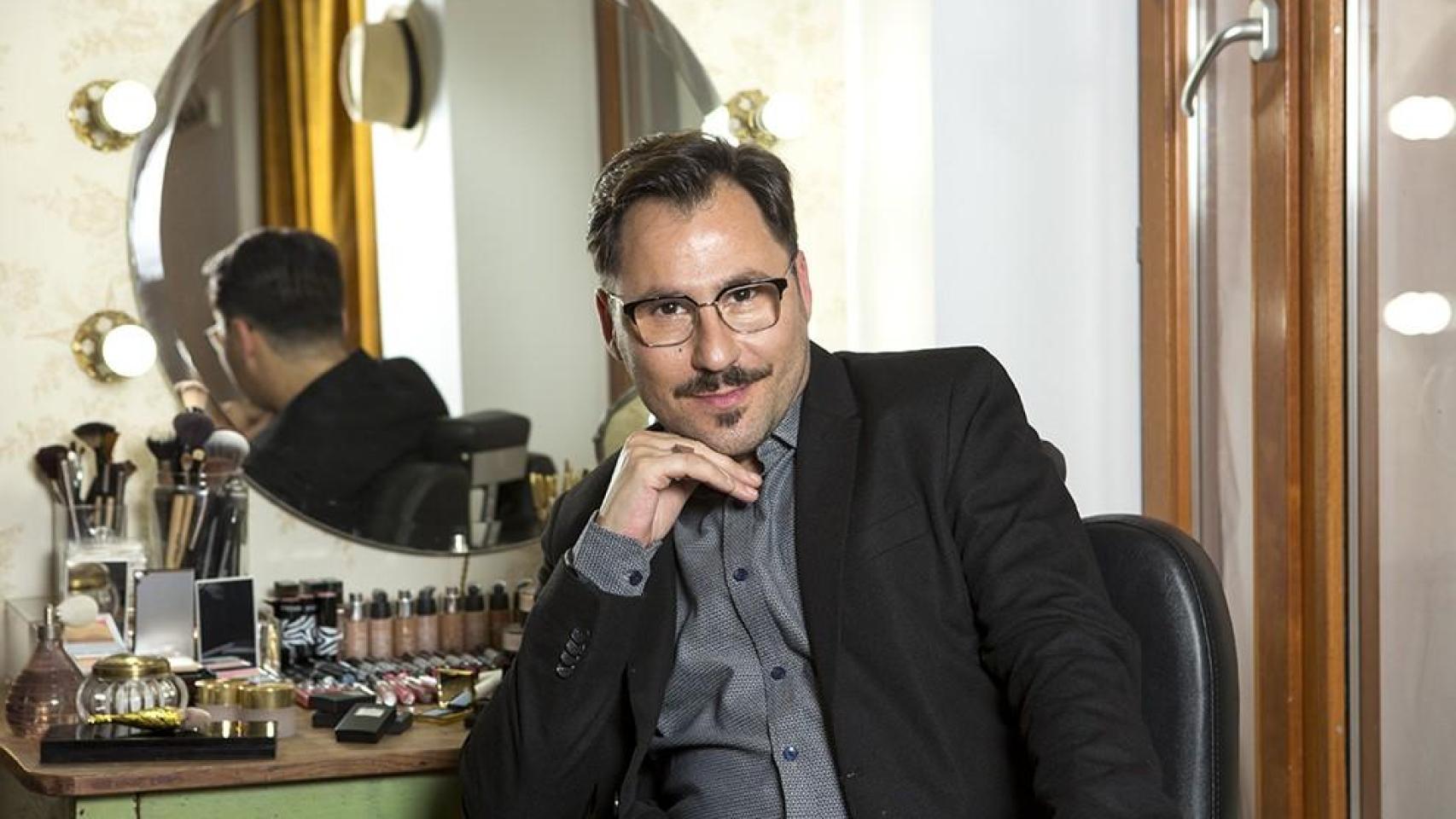 David Francés, maquillador.