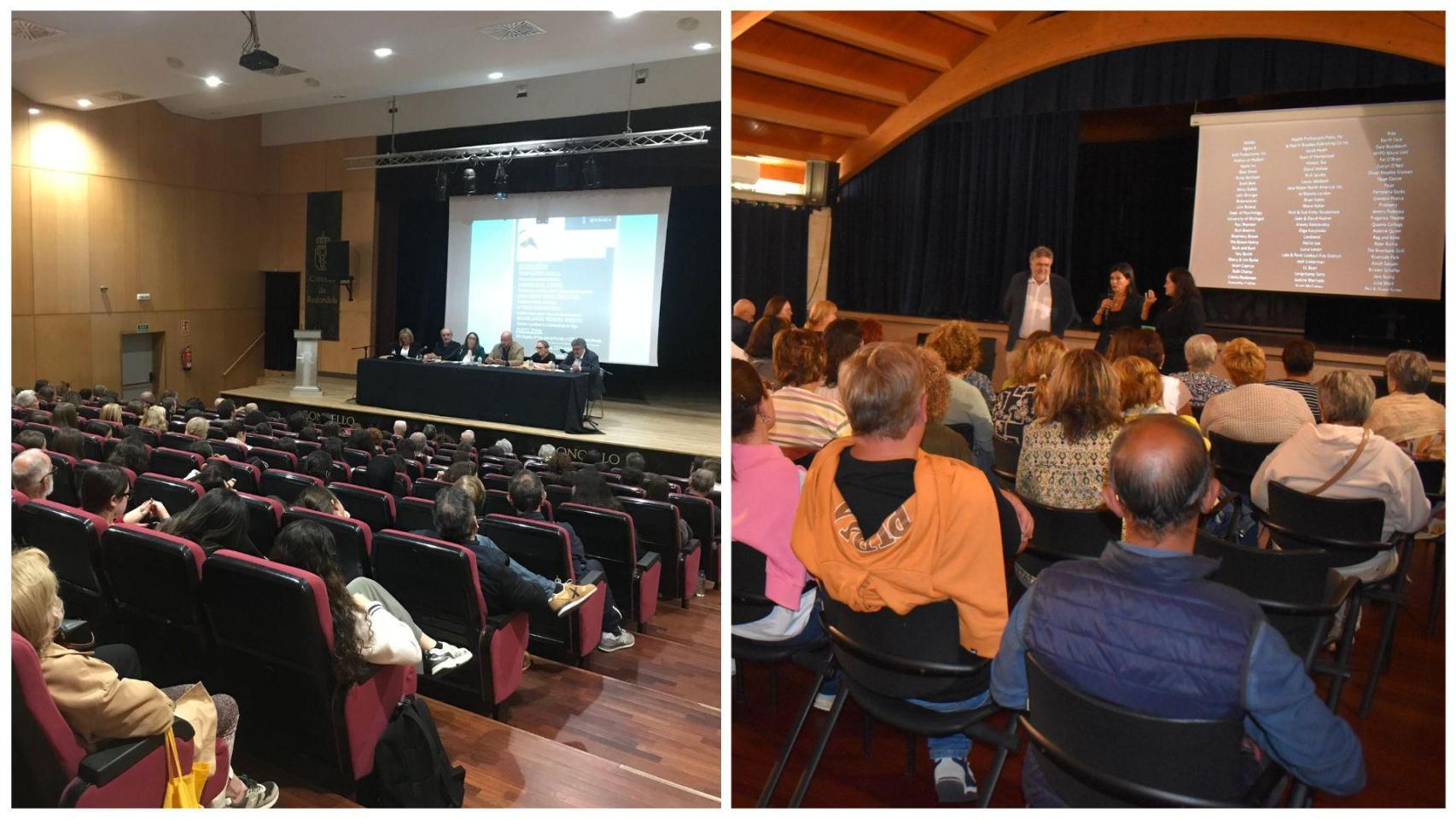 Mesa Voces polo Alxheimer en Chapela y Cinefórum en Mos