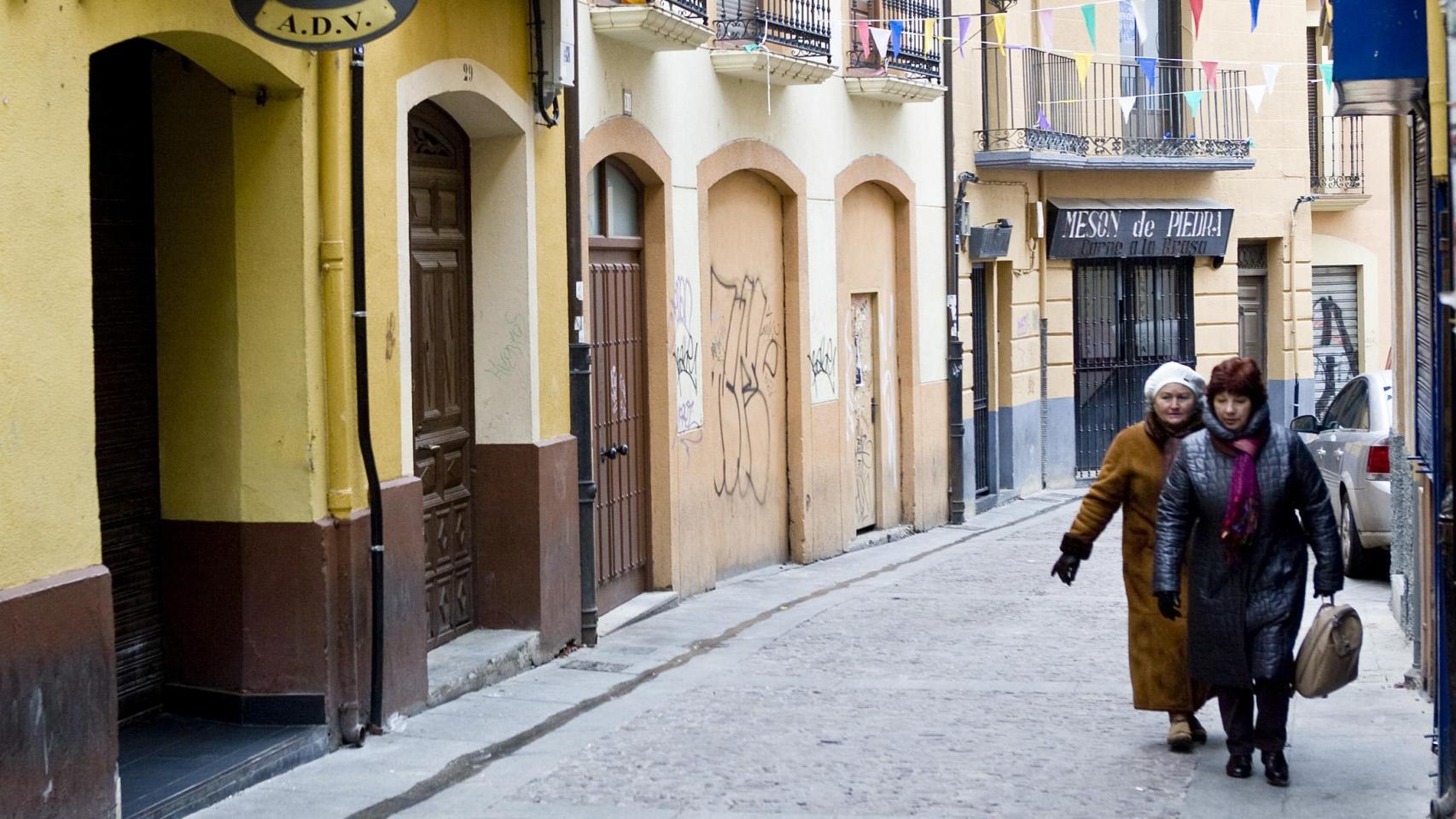 La calle de los Herreros de la ciudad de Zamora