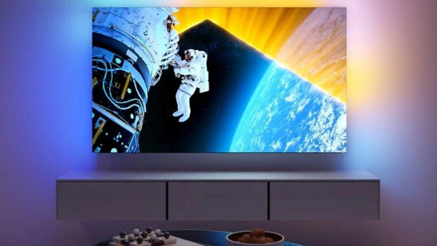 ¿Te gusta el fútbol? Con esta Smart TV Philips te vas a sentir dentro del estadio (y con una barra de sonido de regalo)