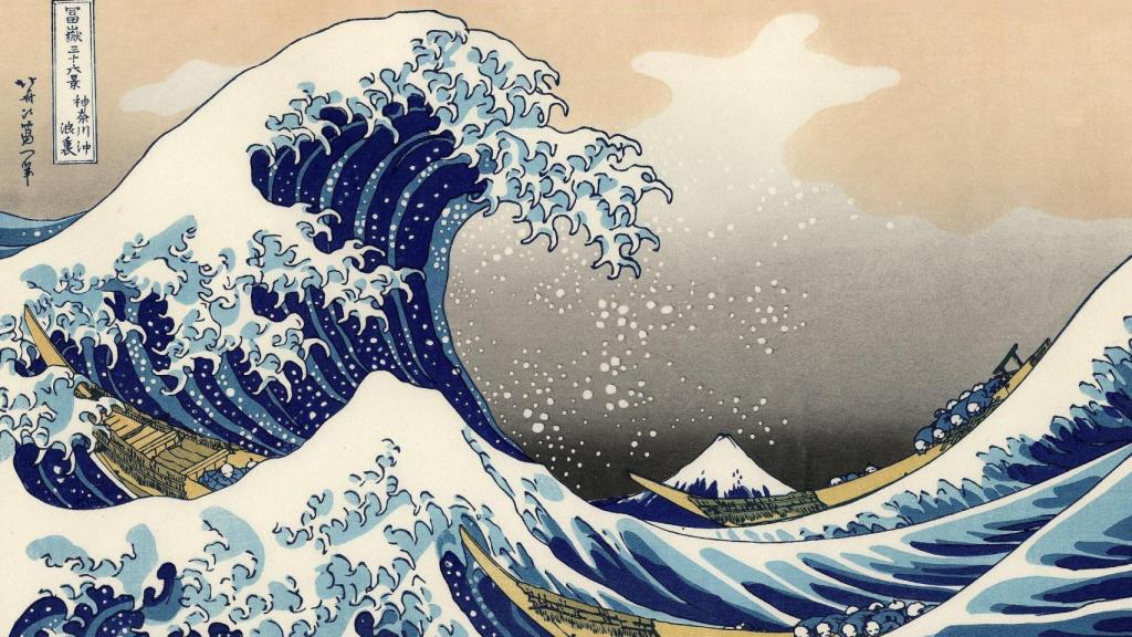 Hokusai: 'The Great Wave off Kanagawa', 1831. Photo: Metropolitan New York
