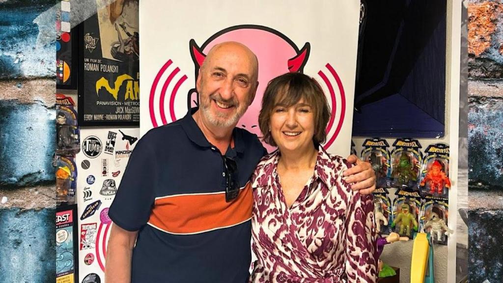 Mariví durante una reciente entrevista en Estudio 8 con Juan de Dios Rodríguez Pariente.