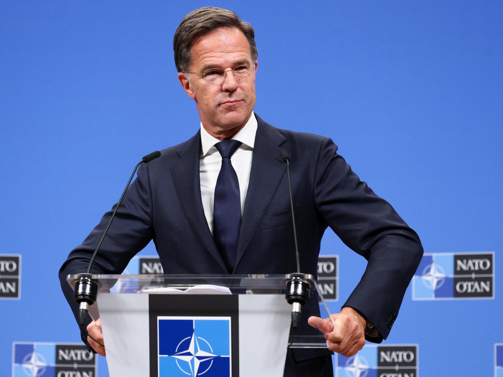 El secretario general de la OTAN, Mark Rutte, en una imagen reciente.