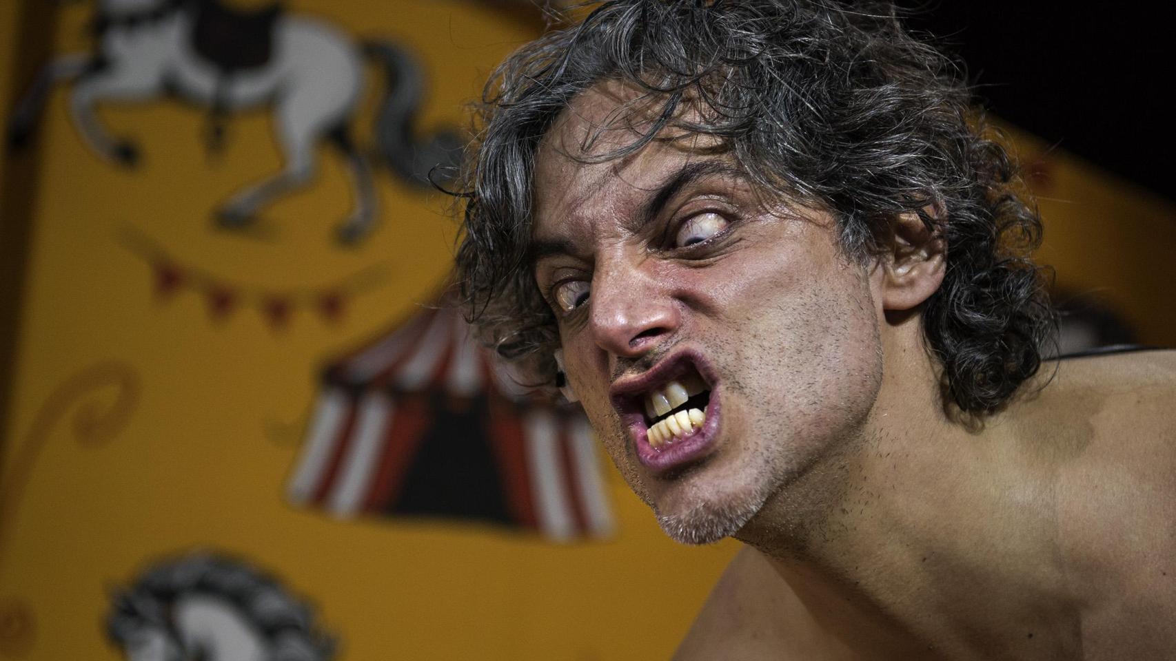 Joaquín Furriel es Ricardo III en la versión de Calixto Bieito de la obra de Shakespeare. Foto: Carlos Furman