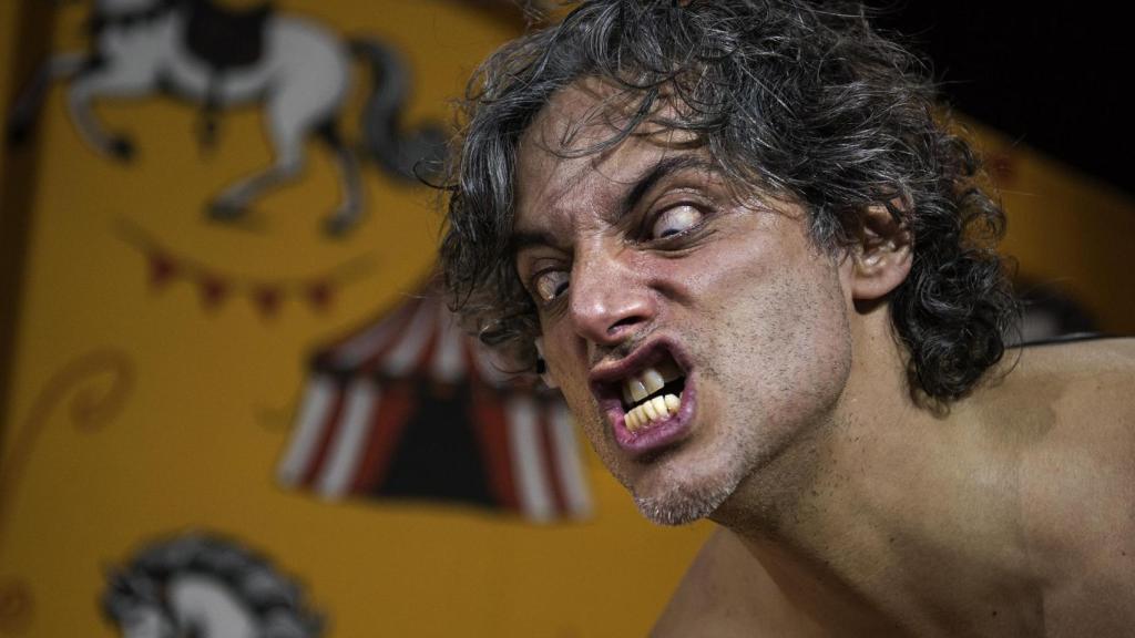 Joaquín Furriel es Ricardo III en la versión de Calixto Bieito de la obra de Shakespeare. Foto: Carlos Furman