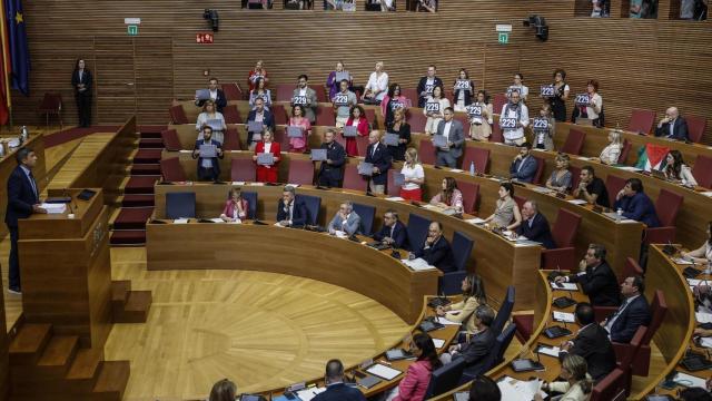 Bancada de la oposición en el Debate de Política General. Rober Solsona / EP