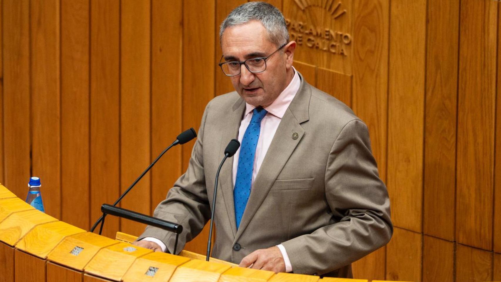 El diputado popular Argimiro Marnotes, a la par presidente del Arenteiro.