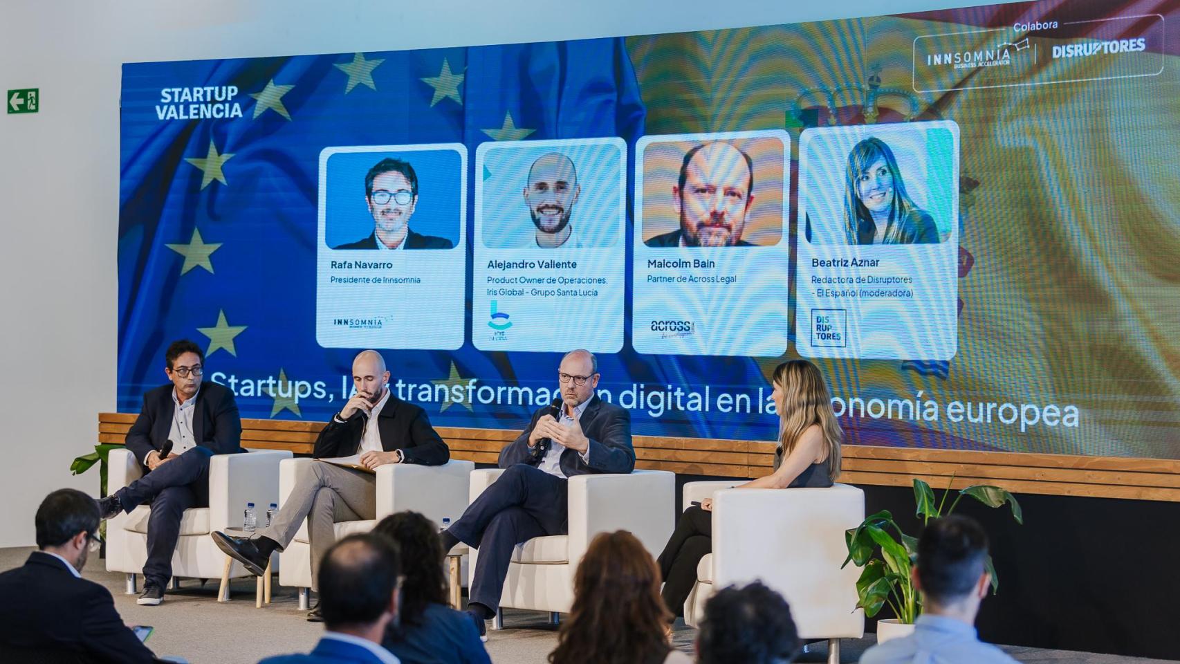 Una de las mesas de debate celebradas durante la jornada.