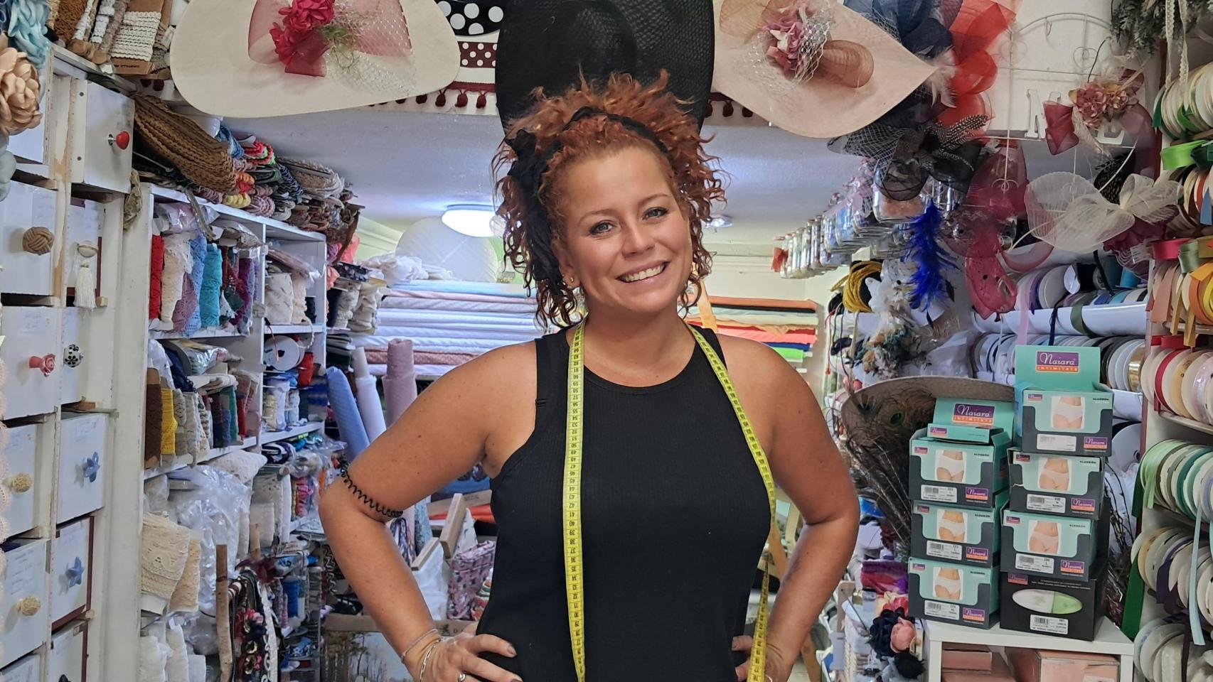 Patricia Palao, de la mercería Tere.