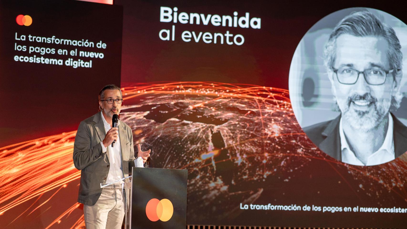 El director general de Mastercard en España, Juan Pablo Vivas.