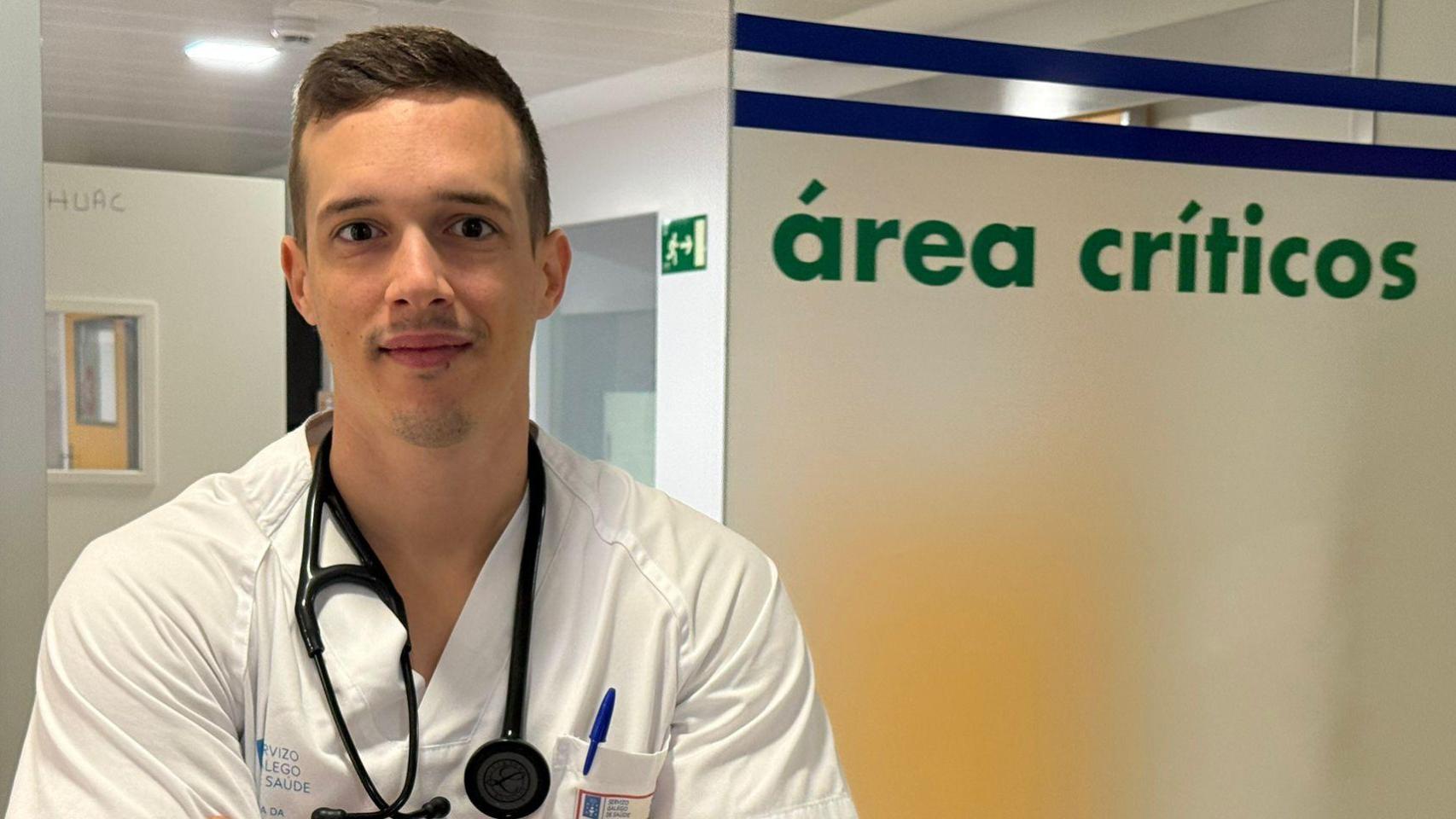 Gaspar Lombardo, médico adjunto del servicio de urgencias del CHUAC.