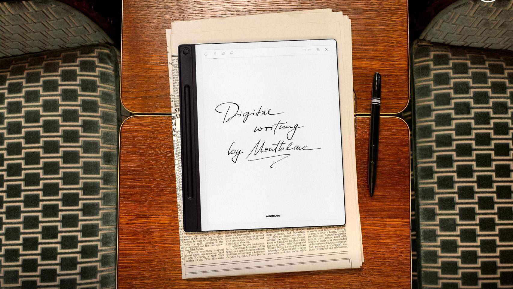 Montblanc Digital Paper.