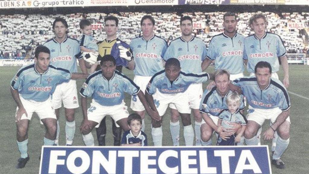 La plantilla del Celta de la temporada 2000-2001