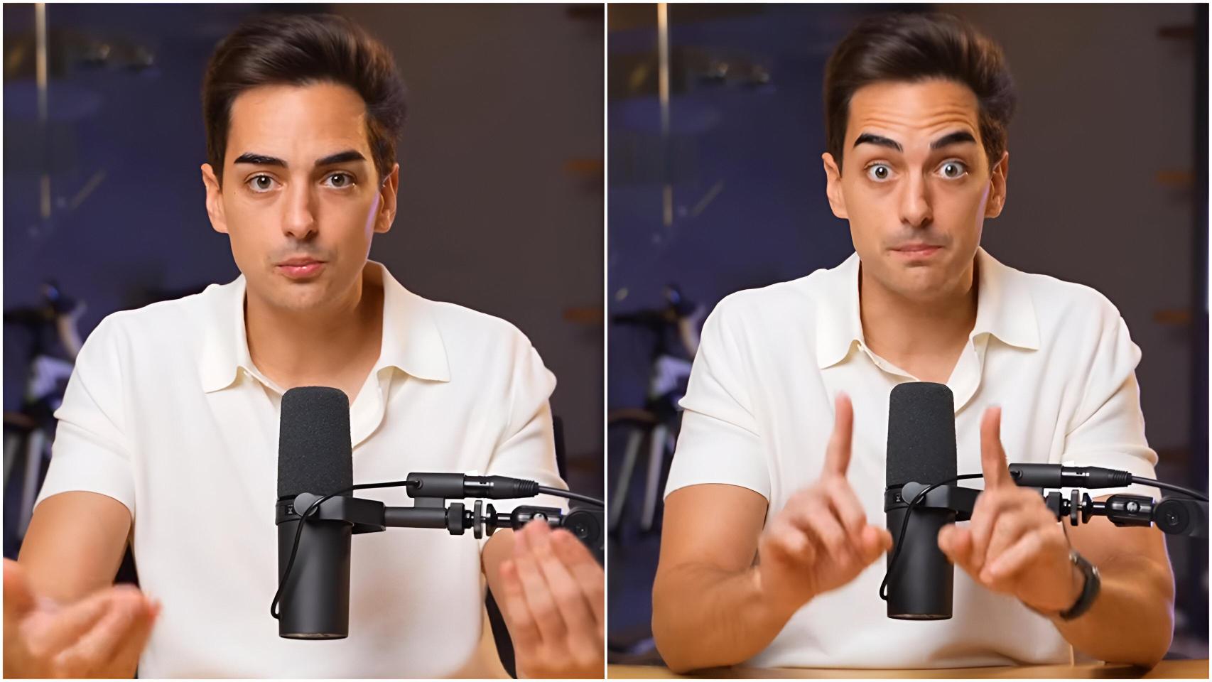 El asesor financiero Javi Linares en un vídeo de Youtube (captura).