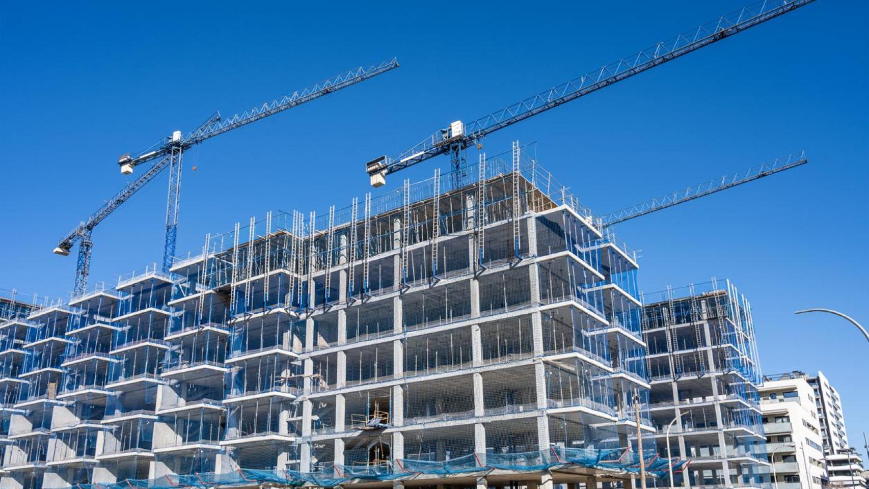 Edificio en construcción.