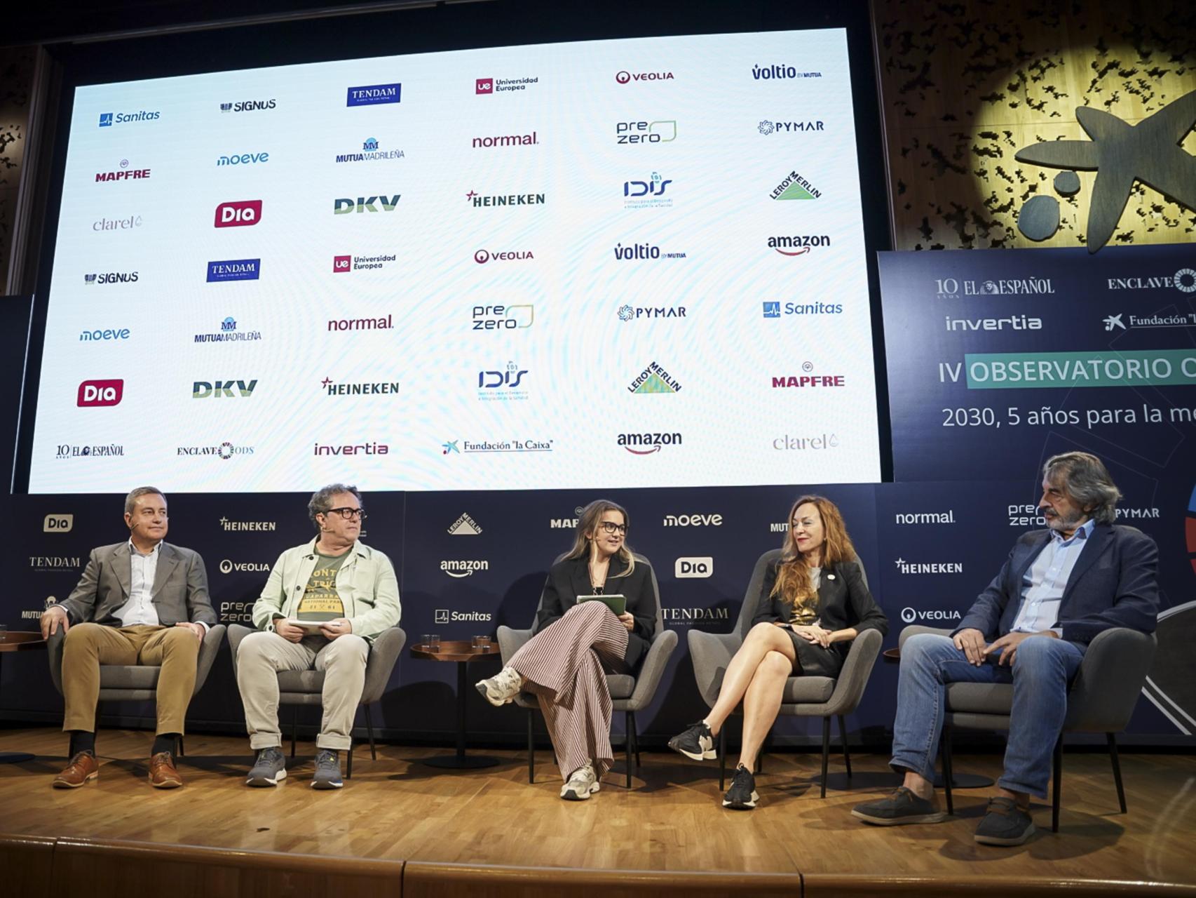 La mesa sobre conservación.