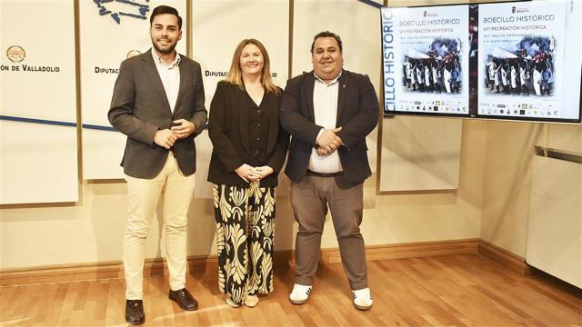 De izquierda a derecha: Roberto Migallón, Cristina Gil y Raúl Gómez