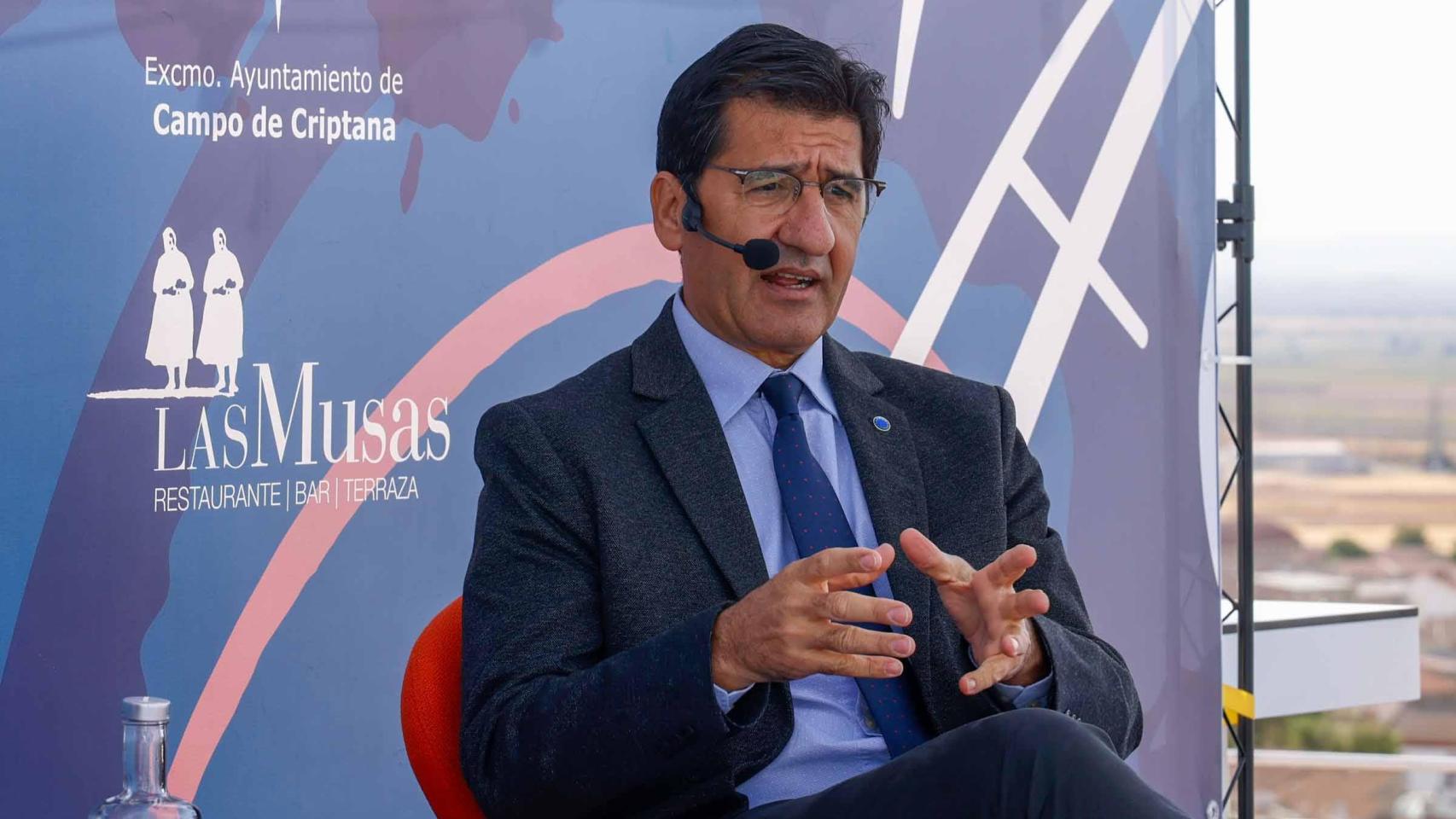 Un momento de la intervención de José Manuel Caballero.