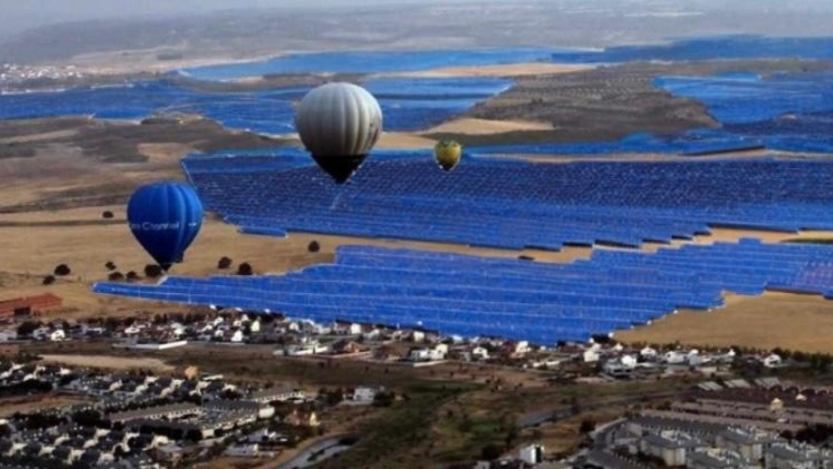 Rendere elaborado por el Ayuntamiento de Aranjuez sobre cómo quedarán los terrenos cercanos al barrio de la Montaña.