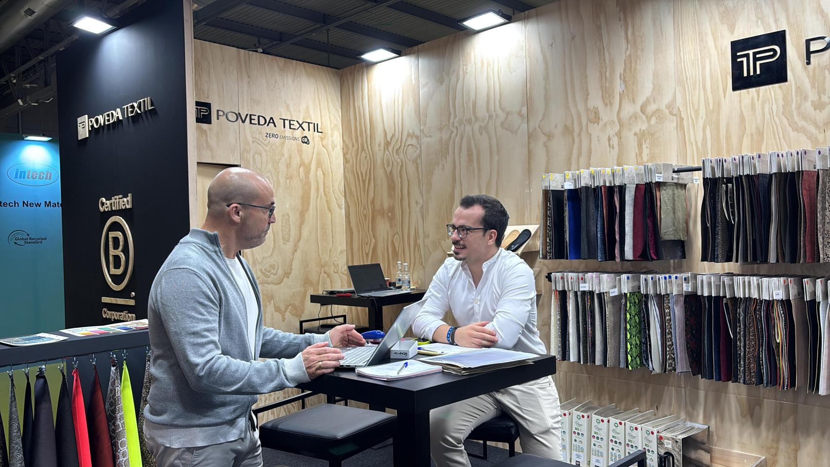 La empresa alicantina Poveda Textil.