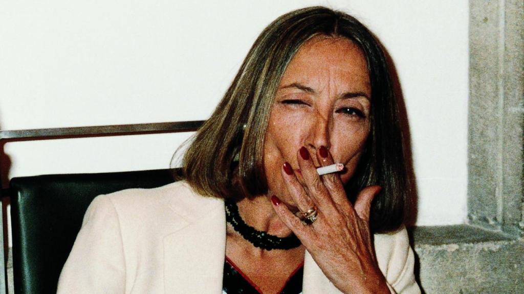 Oriana Fallaci en 1987. Foto: GianAngelo Pistoia/Wikimedia Commons