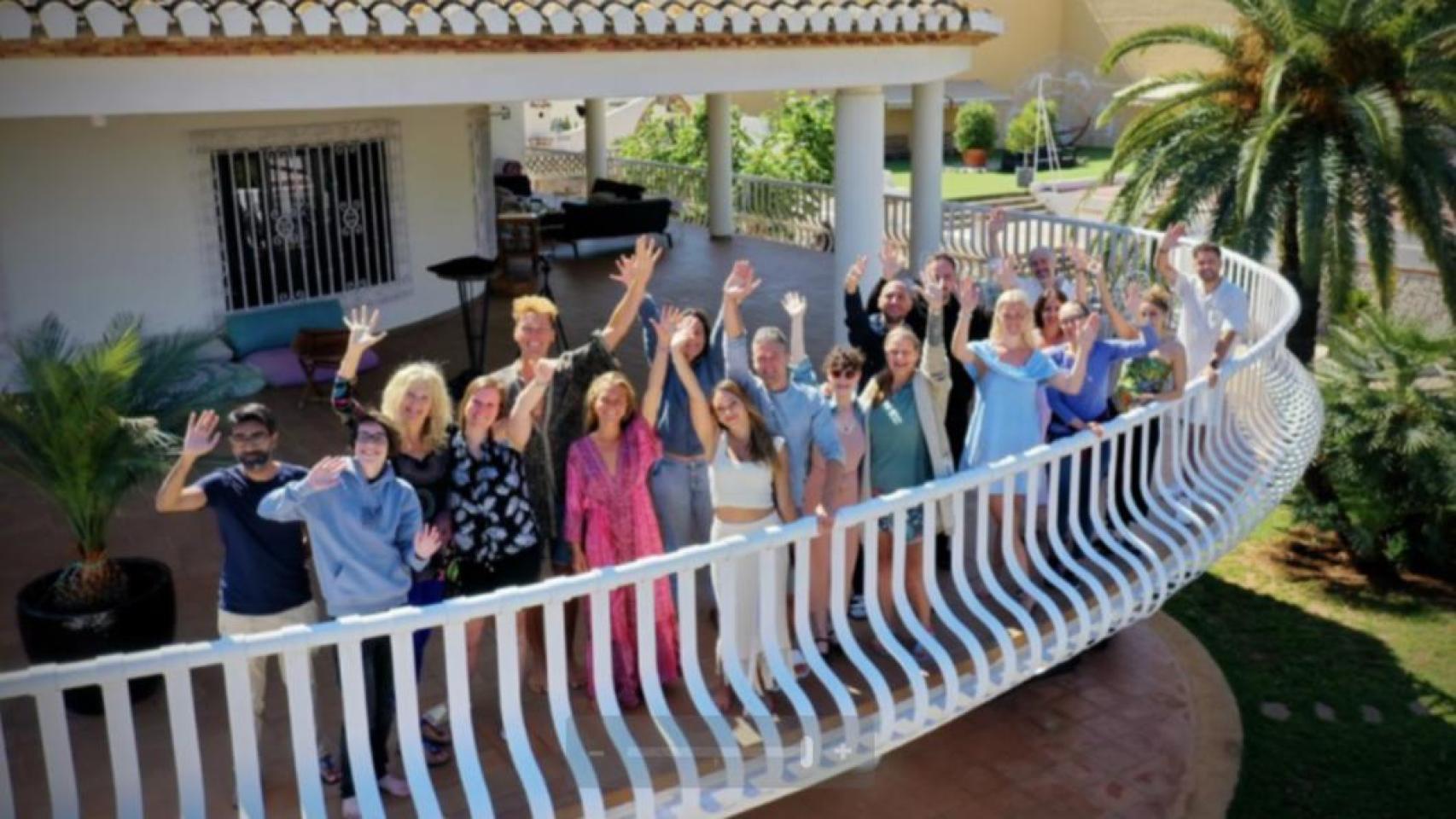 Clientes en el retiro de Pedreguer.