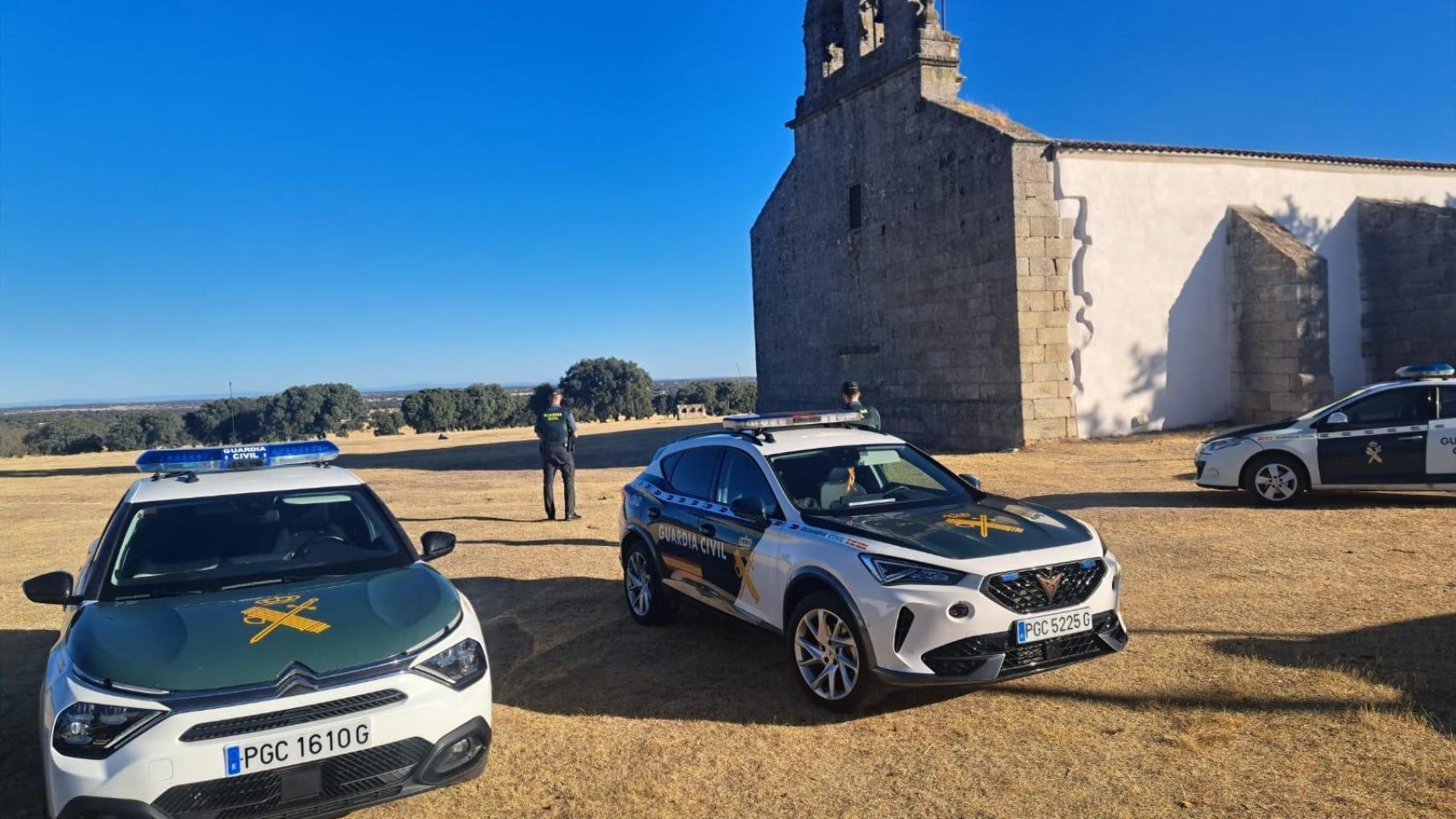 Despliegue de búsqueda de la Guardia Civil.
